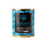 Marrons confits au sirop brisures